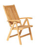 Traditional Teak VICTORIA recliner / verstelbare stoel