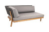 Traditional Teak MARCELLA Lounge Modular Bank (Rechts)