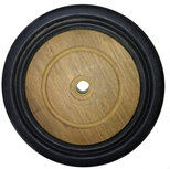 Teak deckchair / ligbed wiel