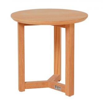 Traditional Teak MANON bijzettafel &Oslash; 40 cm