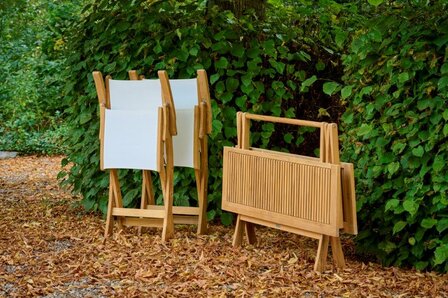 Traditional Teak SOFIA klaptafel 80 x 80 cm