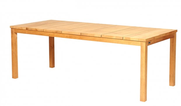 Traditional Teak FLORIS tuintafel 213 x 91 cm 