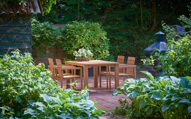 Traditional Teak MAXIMA tuintafel 240 x 103 cm