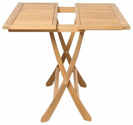 Traditional Teak SOFIA klaptafel 70 x 70 cm